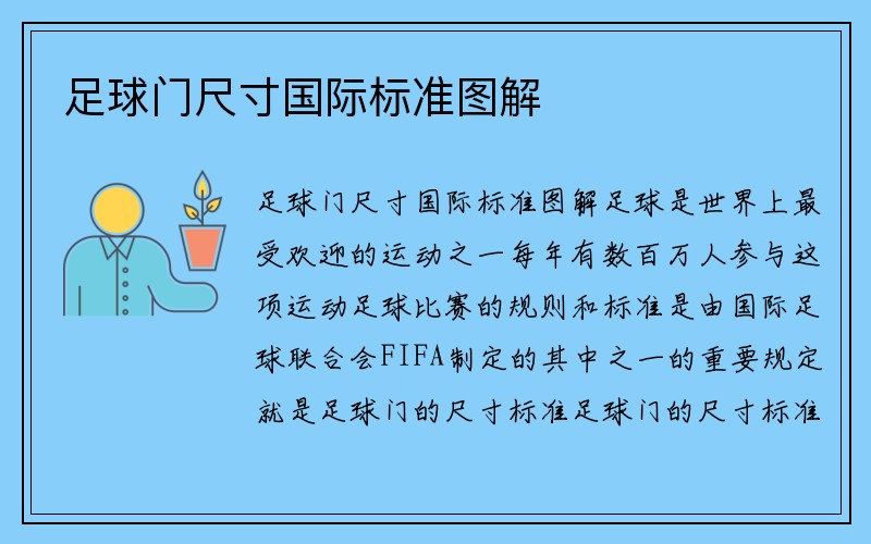 足球门尺寸国际标准图解